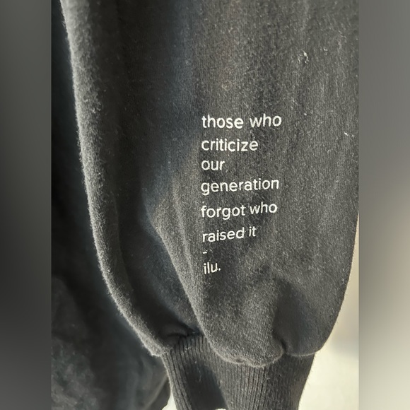 I Love Ugly artist collab L/S Tee - Picture 3 of 5